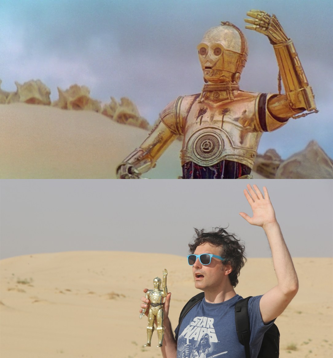 Star Wars Locations: The Krayt Dragon and C-3PO Escape Pod Landing Site near Tozeur, Tunisia