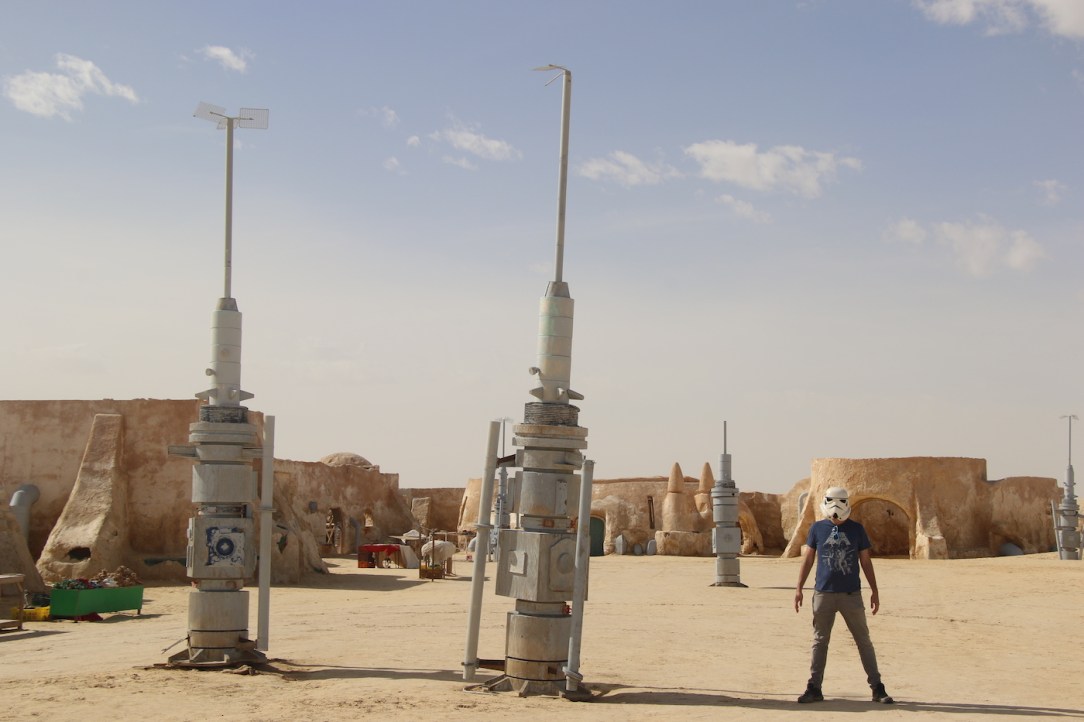 Star Wars Locations: Mos Espa set from Phantom Menace in Tunisia