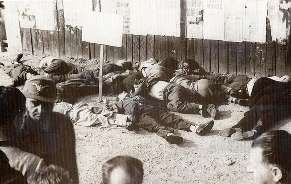 The martyrs of Piazzale Loreto